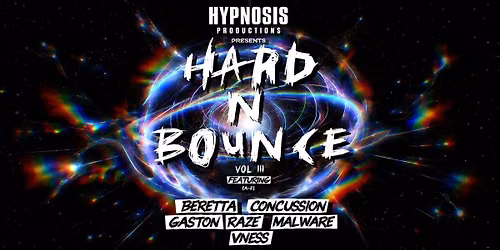Hypnosis Productions present. HARD N' BOUNCE Vol III 