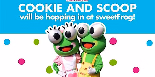 Mascot Visit at sweetFrog Yorktown