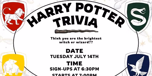 Harry Potter Trivia at GBC