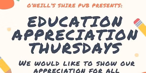 Education Appreciation Thursdays 
