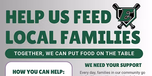 Enfield Little League Food Drive