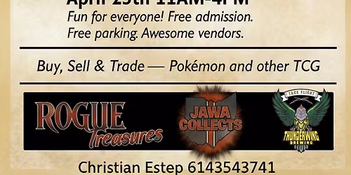 TCG show at Thunderwing brewing!