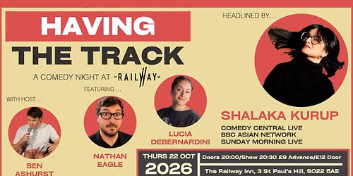 Having The Track Comedy
