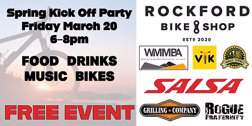 Mountain Bike Spring Kick Off Party