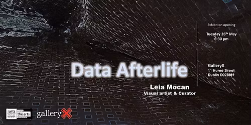 Art exhibition opening "Data Afterlife"
