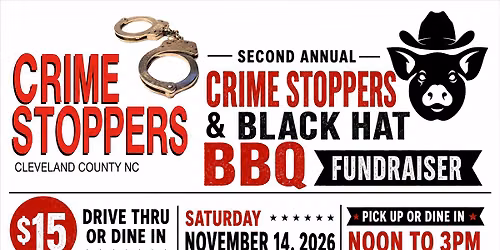 2nd annual BBQ Dine in or Drive thru dinner!