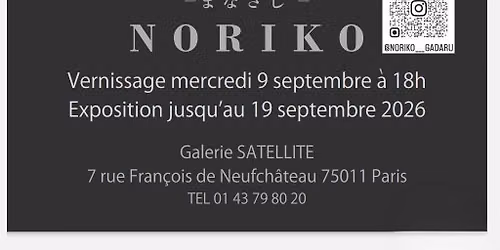 Vernissage de NORIKO