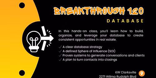 Breakthrough 120: Database