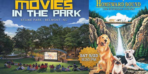 BELMONT Movie In The Park - Homeward Bound