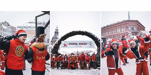Santa Fun Run - Ziemassv\u0113tku Vec\u012b\u0161u Skr\u0113jiens 2025