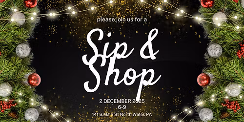 Sip & Shop- Holiday Craft Fair