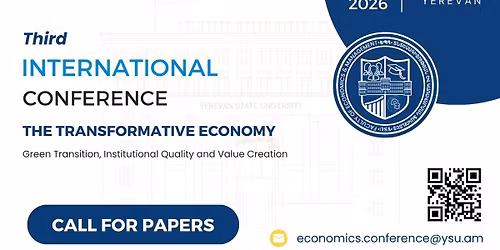 3rd International Conference on \u201cThe Transformative Economy" 