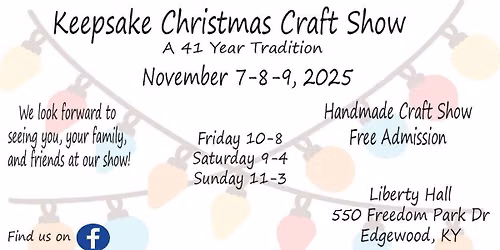 Keepsake Christmas Craft Show