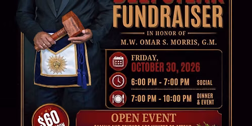 The Master's Cut Beefsteak Fundraiser