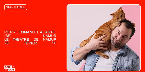 Pierre-Emmanuel alias PE \u00b7 Le Th\u00e9\u00e2tre de Namur