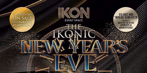 The IKONIC New Year's Eve Gala