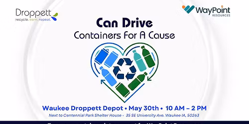 Containers For A Cause - Community Can Drive with WayPoint Resources