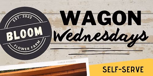 Wagon Wednesday- Bloom Flower Farm