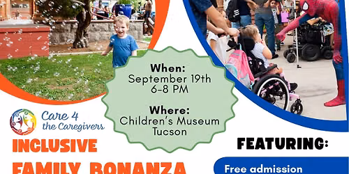 Inclusive Family Bonanza (registration required)