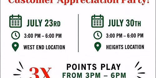 Customer Appreciation Party