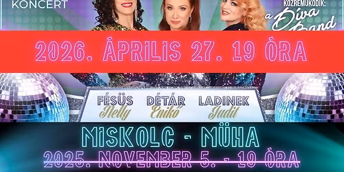 \u00daj id\u0151pont 2026. \u00e1prilis 27! Disco D\u00edv\u00e1k