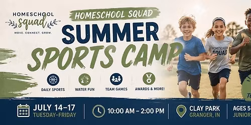Homeschool Squad Summer Sports Camp