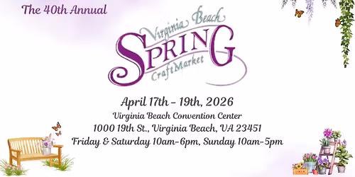 40th Annual Virginia Beach Spring Craft Market