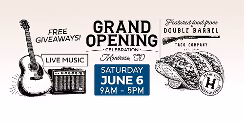 Homestead Montrose Grand Opening: Tacos, Live Music & Local Meats