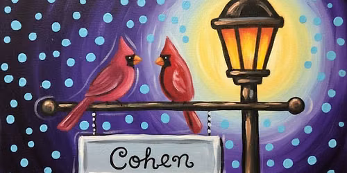 Adult Cardinal Love Paint & Sip at Brookly Bar & Grill Friday Sept 12th 6pm-9pm\n\n$38.00\n\n