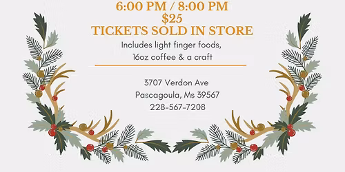 Winter Craft Night @ Top Shelf Espresso