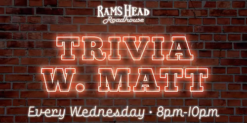 Trivia w\/ Matt