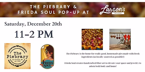 The Piebrary & Frieda Soul Pop-Up