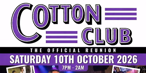 Cotton Club Reunion