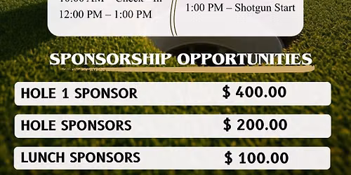 Golf Benefit 2026