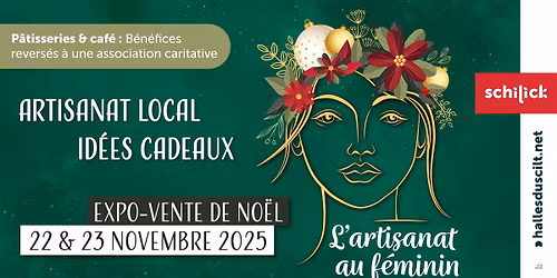 Artisanat au f\u00e9minin : expo-vente de No\u00ebl \ud83c\udf84\ud83c\udf81