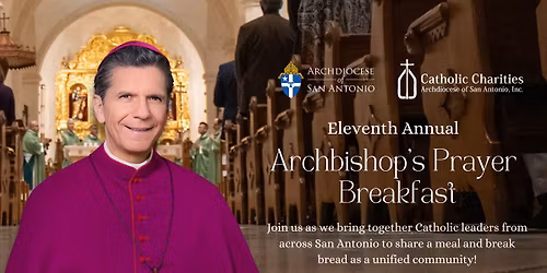 Eleventh Annual Archbishop's Prayer Breakfast