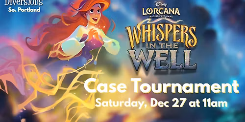 Disney Lorcana: Whispers in the Well Case Tournament