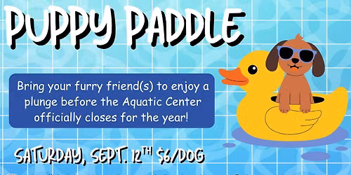 Puppy Paddle @ Chambersburg Aquatic Center
