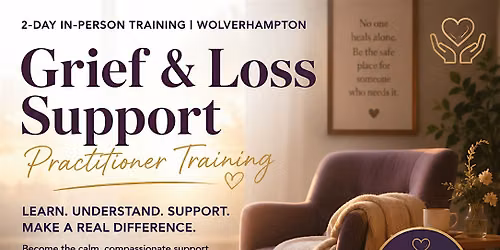 Grief & Loss Support Practitioner Training CPD accredited