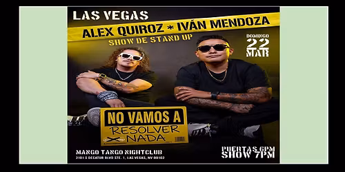 Alex Quiroz e Ivan Mendoza en Las Vegas