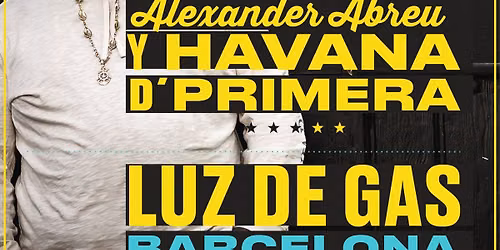 Concierto de alexander abreu y Havana D'Primera