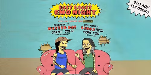 Emo Night Moncton Ft. Liam Cormier @ Xeroz Arcade\/Bar