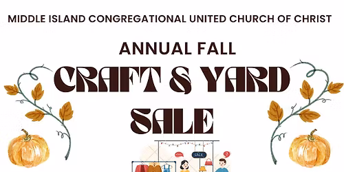 Annual Craft & Yard Sale