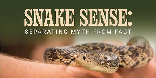 Snake Sense: Separating Myth from Fact (Brunswick)