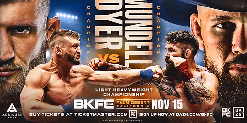 BKFC - Bare Knuckle Fighting Championship at Hard Rock Live - Seminole Hard Rock Hotel and Casino