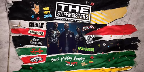 THE STIFFMEISTERS - Punk Party! Bank Holiday Sunday!