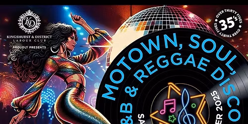 Motown, Soul, Reggae & R&B Disco