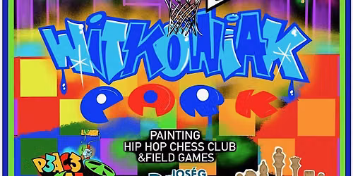 Witkowiak Park Basketball Mural Painting