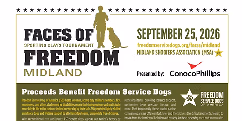 Faces of Freedom Sporting Clays Tournament Midland