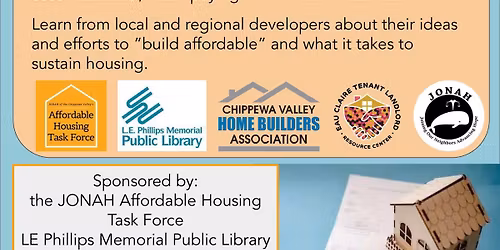 Conversation with Local Developers: How to Build Affordable-The First in a Three-Part Series